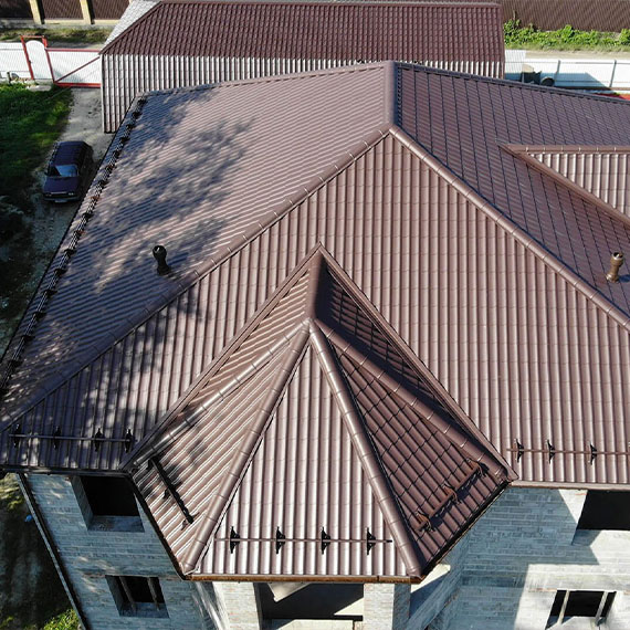 Монтаж сложной крыши и кровли в Оленегорске и Мурманской области